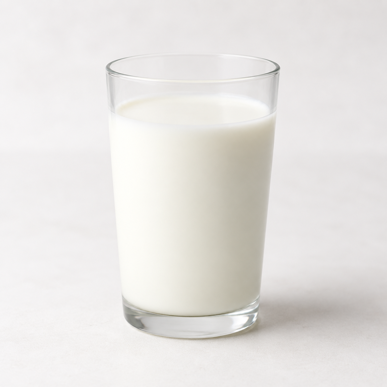 Vaso de leche.